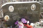 Кабак Дора Самуиловна, Москва, Востряковское кладбище
